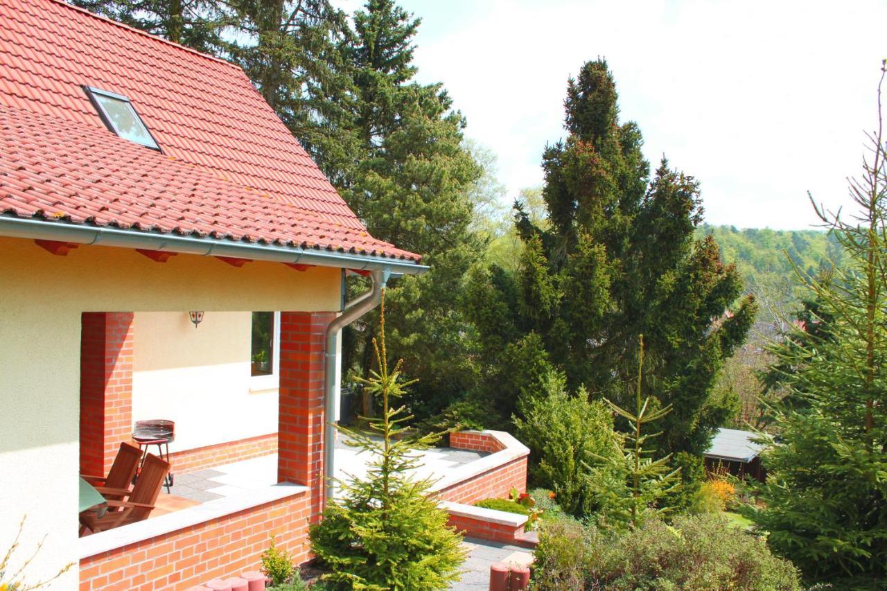 Ferienhaus Harzblick Güntersberge Esterno foto