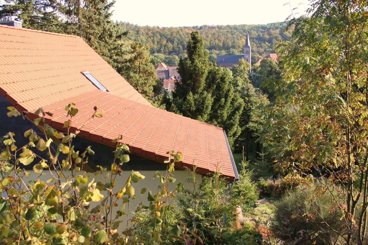 Ferienhaus Harzblick Güntersberge Esterno foto