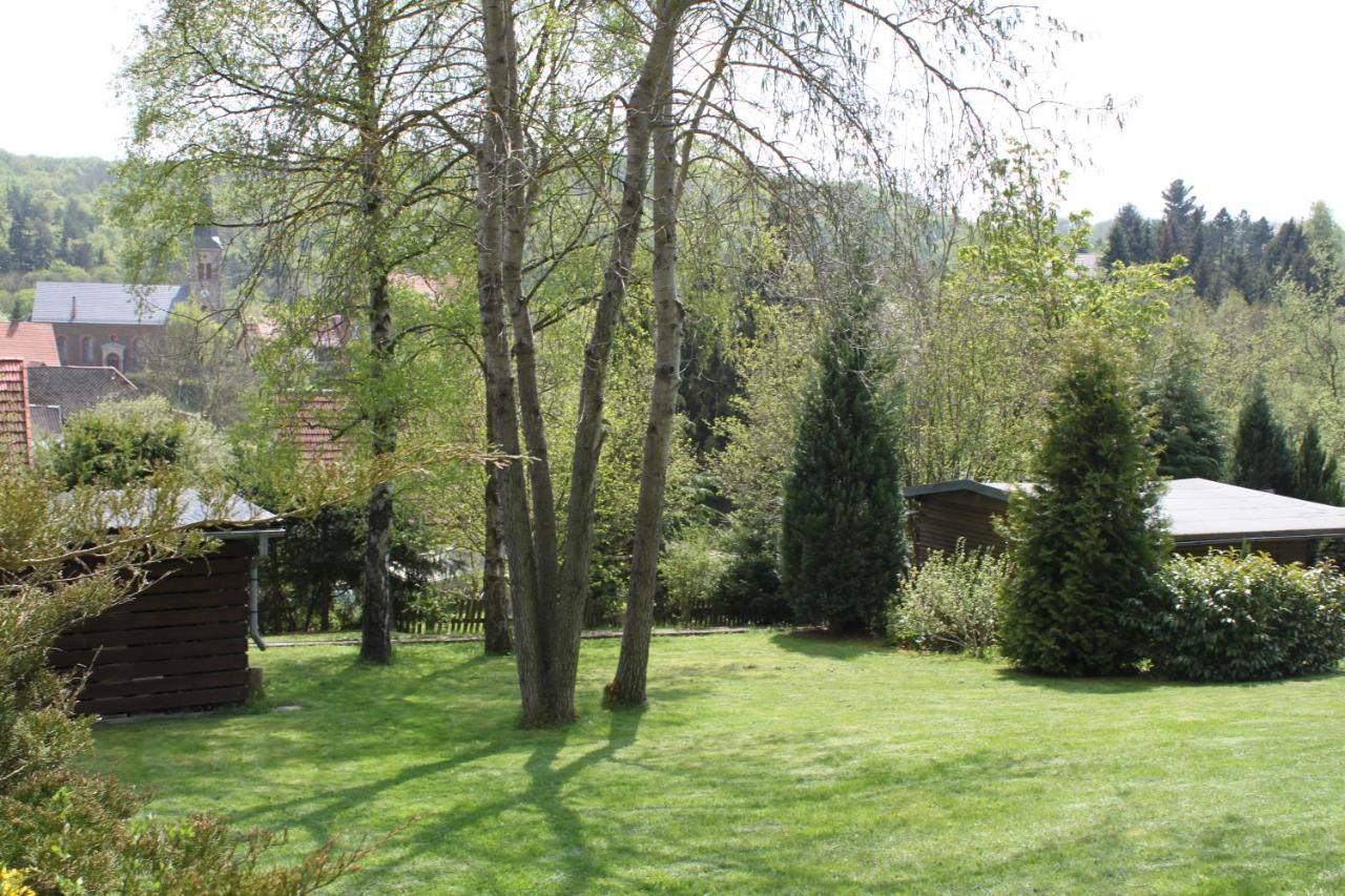 Ferienhaus Harzblick Güntersberge Esterno foto