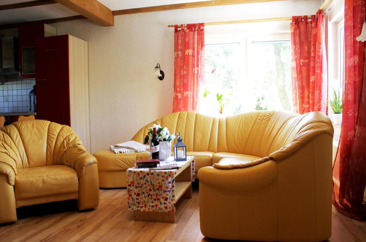Ferienhaus Harzblick Güntersberge Esterno foto