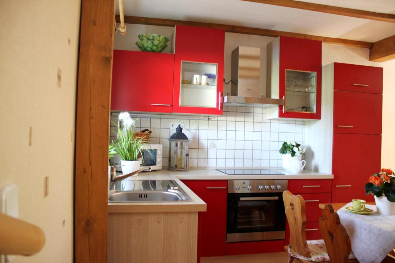 Ferienhaus Harzblick Güntersberge Esterno foto