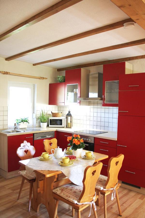 Ferienhaus Harzblick Güntersberge Esterno foto